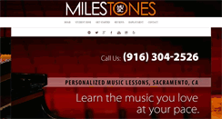 Desktop Screenshot of milestonesmusic.net